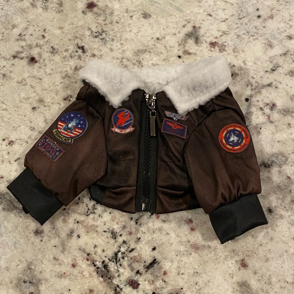 NWOT TOP GUN Maverick Officially Licensed Rubies Dog Halloween Costume S/XS Pup - Picture 2 of 8